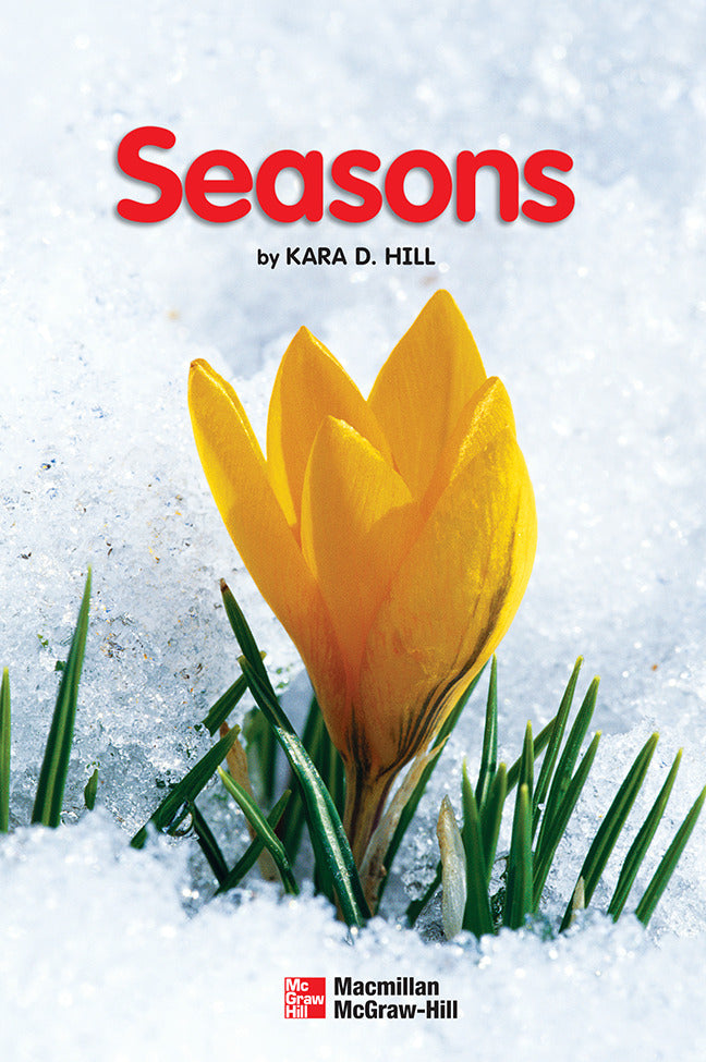 Science A Closer Look Grade K Ciencias Leveled Reader Seasons