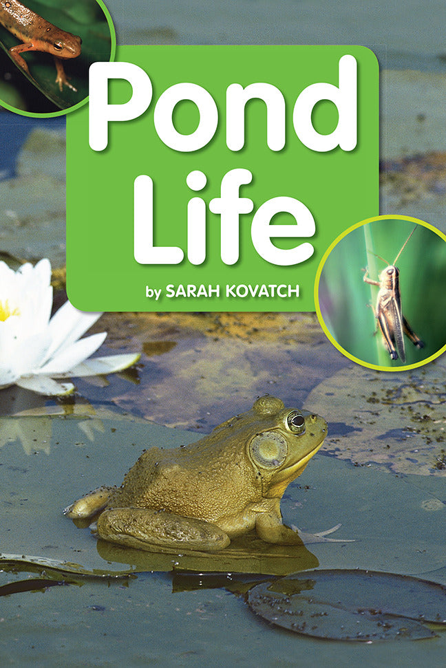 Science A Closer Look Grade 1 Ciencias Approaching Leveled Reader Pond Life 6 Copies