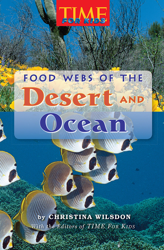 Science A Closer Look Grade 6 Ciencias Leveled Readers On Level Food Webs Of The Desert & Ocean 6 Copies