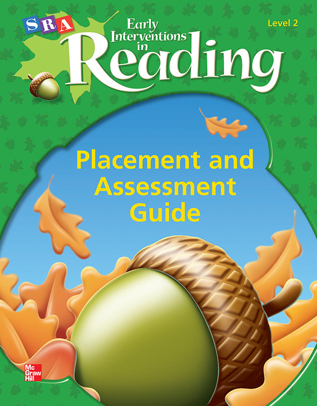 Early Interventions In Reading Level 2 Additional Placement & Assessment Guide