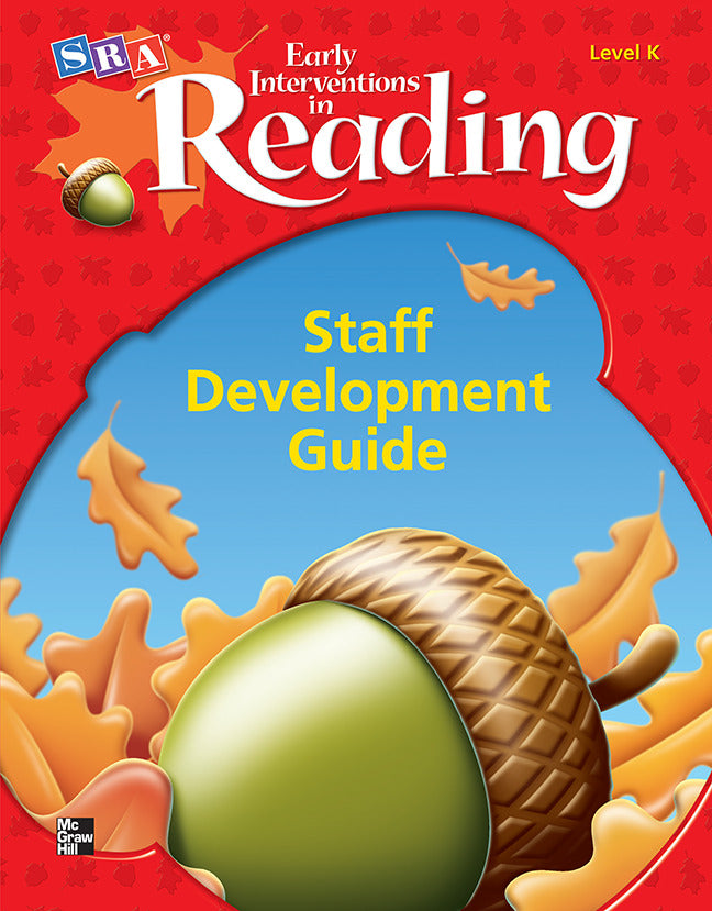 Early Interventions In Reading Level K Additional Staff Development Handbook