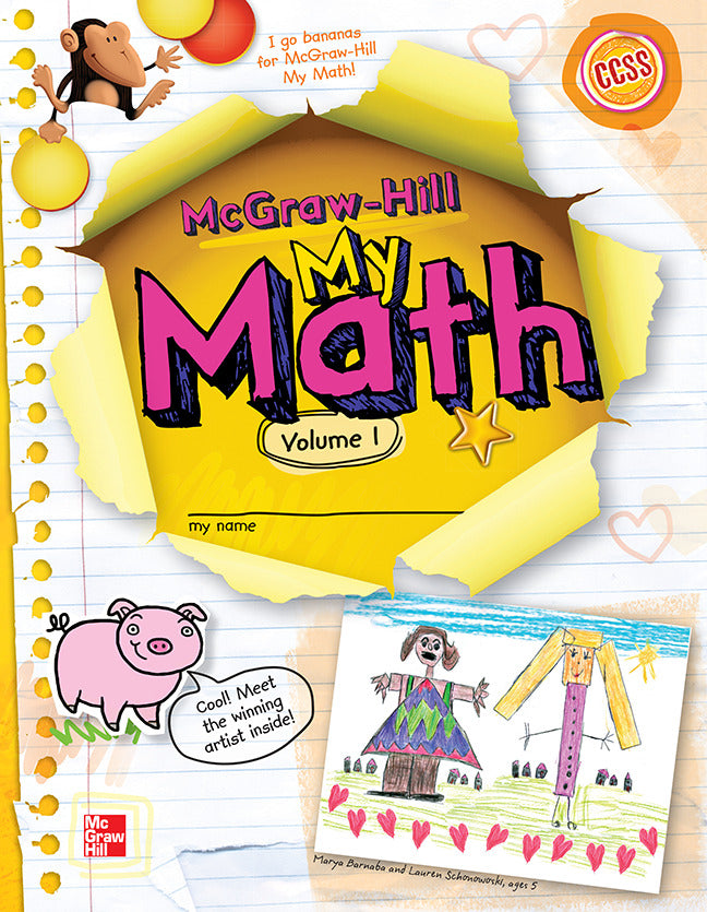 Mcgraw Hill My Math Grade K Student Edition Volume 1