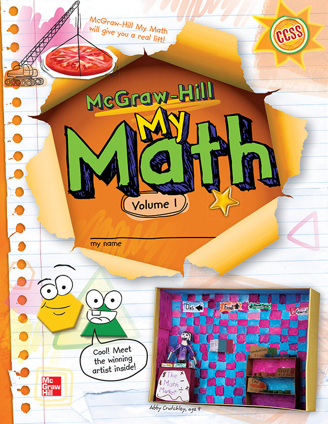 Mcgraw Hill My Math Grade 3 Student Edition Volume 1