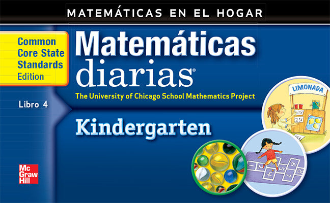 Grade K Mathematics At Home Book 4 Matematicas En El Hogar Libro 4 3e
