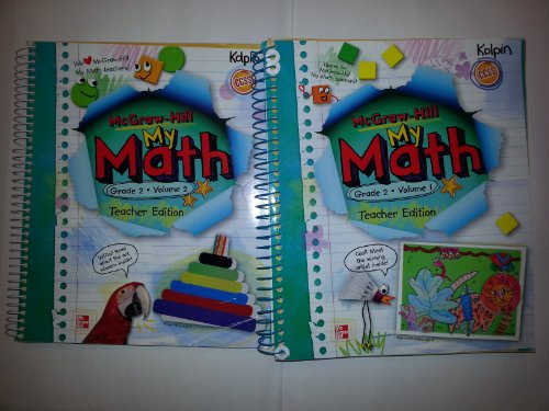 My Math Grade 2 Volume 1, Teachers Edition [Spiral-bound] carter