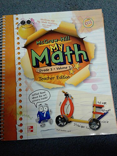 My Math, Grade 3, Vol. 2, Teacher Edition [Spiral-bound] John A. Carter