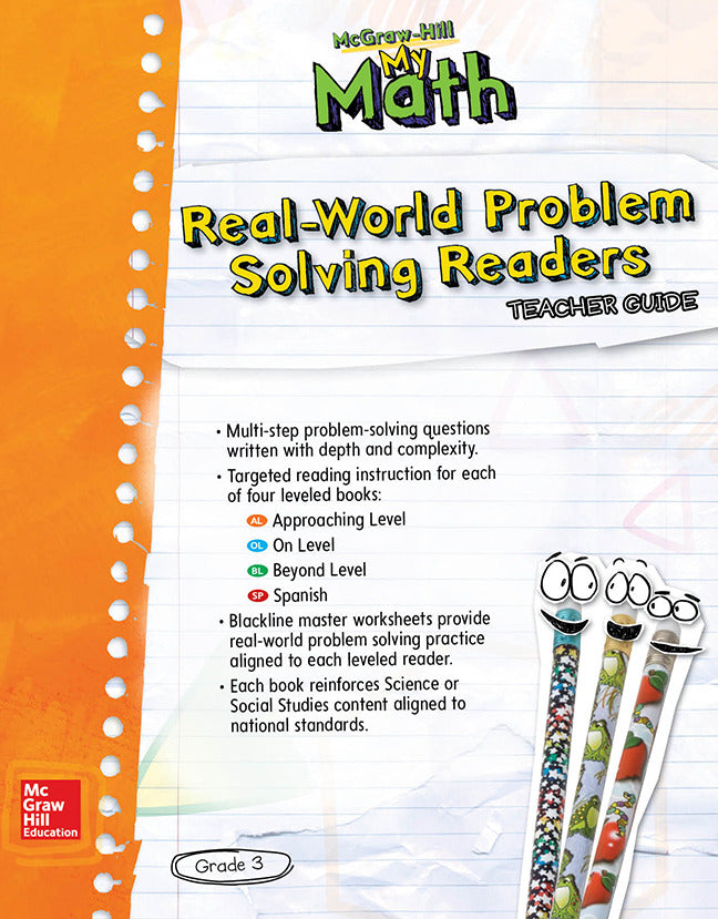 Mcgraw Hill My Math Grade 3 Real World Problem Solving Leveled Reader Teacher Guide