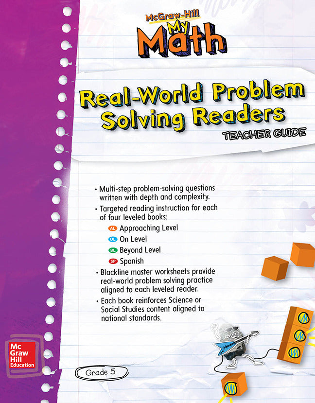 Mcgraw Hill My Math Grade 5 Real World Problem Solving Leveled Reader Teacher Guide