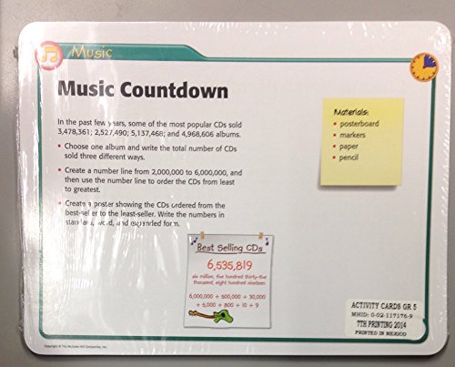 My Learning Station Activity Cards Grade 5