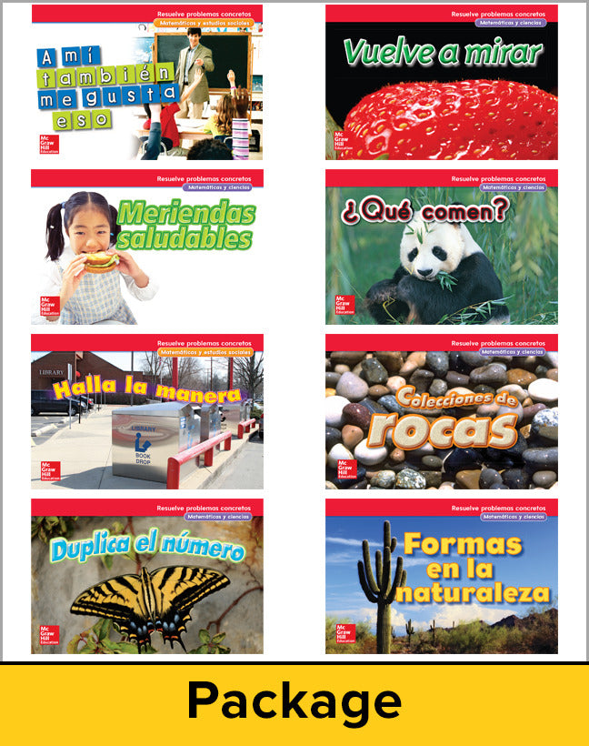 Mcgraw Hill My Math Grade 1 Spanish Real World Problem Solving Reader Package For My Learning Station