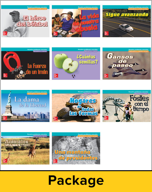 Mcgraw Hill My Math Grade 2 Spanish Real World Problem Solving Reader Package For My Learning Station