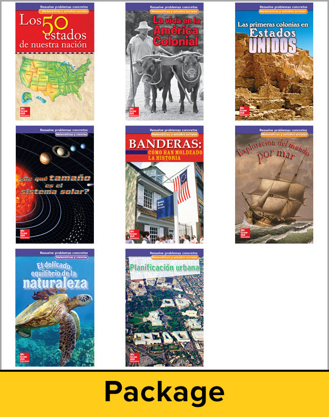 Mcgraw Hill My Math Grade 5 Spanish Real World Problem Solving Reader Package For My Learning Station