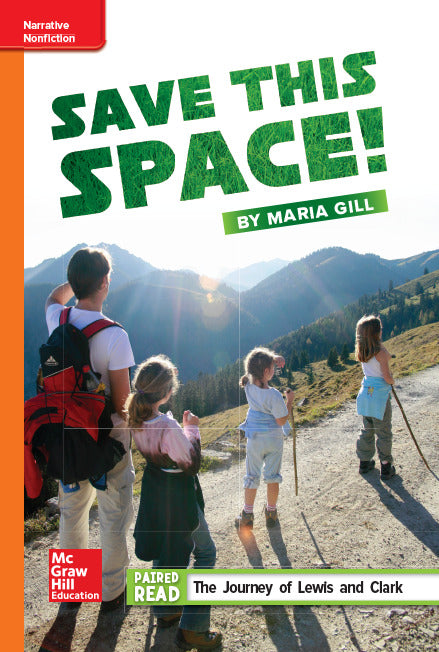 Reading Wonders Leveled Reader Save This Space Approaching Unit 1 Week 3 Grade 5