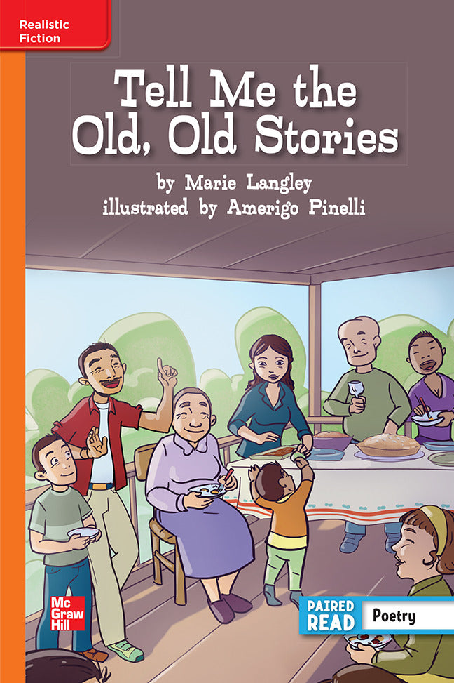 Reading Wonders Leveled Reader Tell Me The Old Old Stories Approaching Unit 4 Week 5 Grade 5