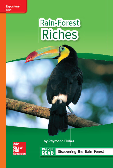 Reading Wonders Leveled Reader Rain Forest Riches Approaching Unit 1 Week 3 Grade 6
