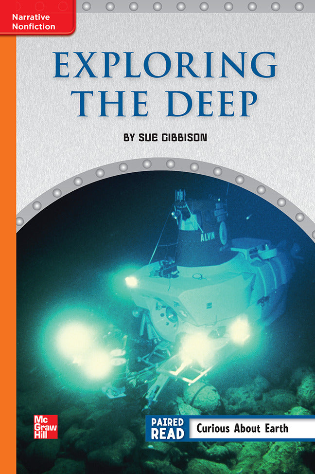 Reading Wonders Leveled Reader Exploring The Deep Approaching Unit 1 Week 4 Grade 6