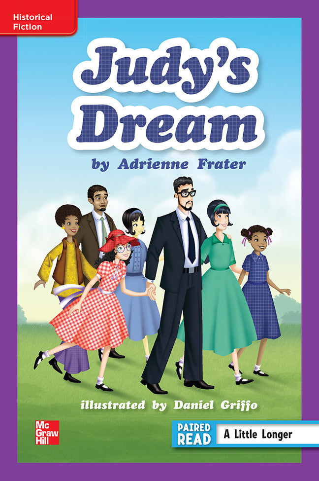 Reading Wonders Leveled Reader Judys Dream Ell Unit 1 Week 2 Grade 6
