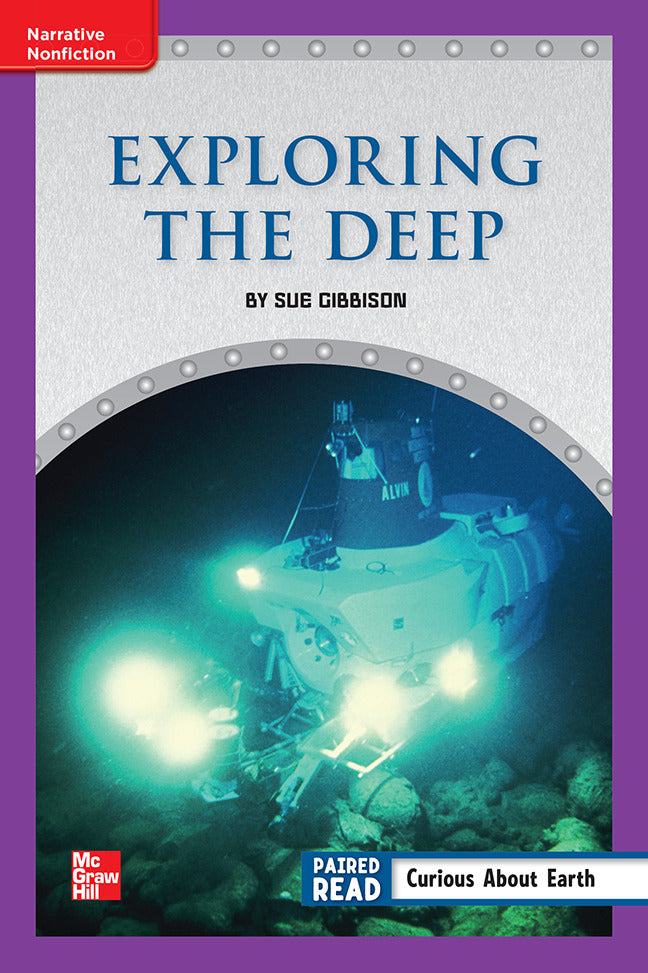 Reading Wonders Leveled Reader Exploring The Deep Ell Unit 1 Week 4 Grade 6