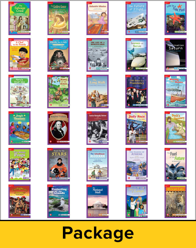Reading Wonders Grade 3 Leveled Reader Library Package On Level
