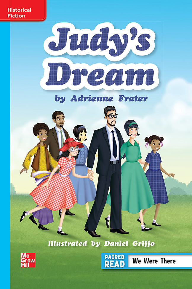 Reading Wonders Leveled Reader Judys Dream On Level Unit 1 Week 2 Grade 6