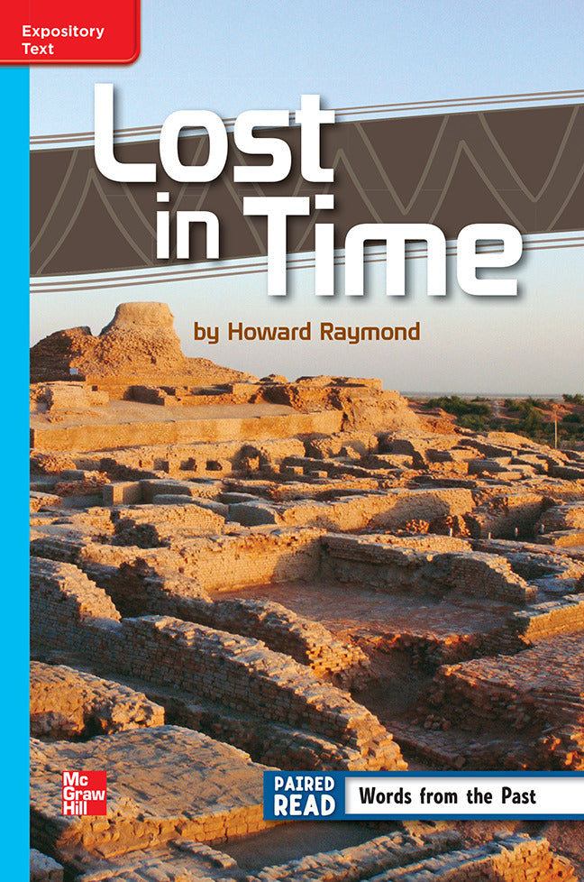 Reading Wonders Leveled Reader Lost In Time On Level Unit 2 Week 1 Grade 6