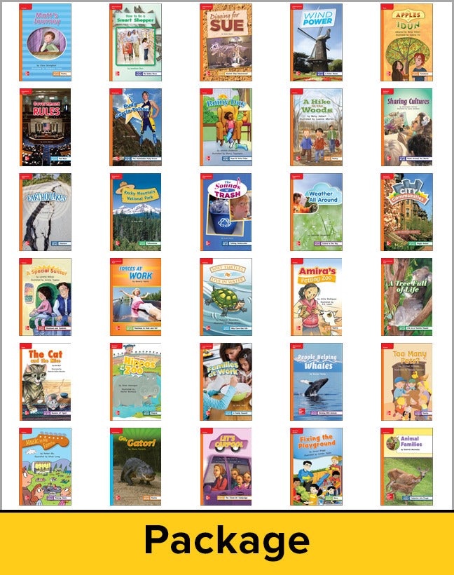 Reading Wonders Grade 2 Leveled Reader Library Package Approaching Grade 2