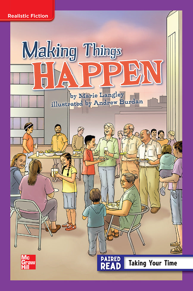 Reading Wonders Leveled Reader Making Things Happen Ell Unit 3 Week 1 Grade 6