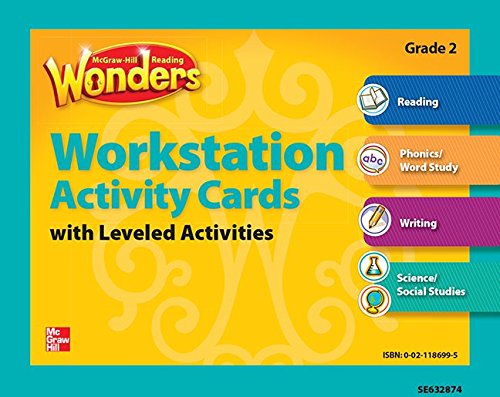 Reading Wonders, Grade 2, Workstation Activity Cards Package Grade 2 (ELEMENTARY CORE READING) [Product Bundle] McGraw Hill