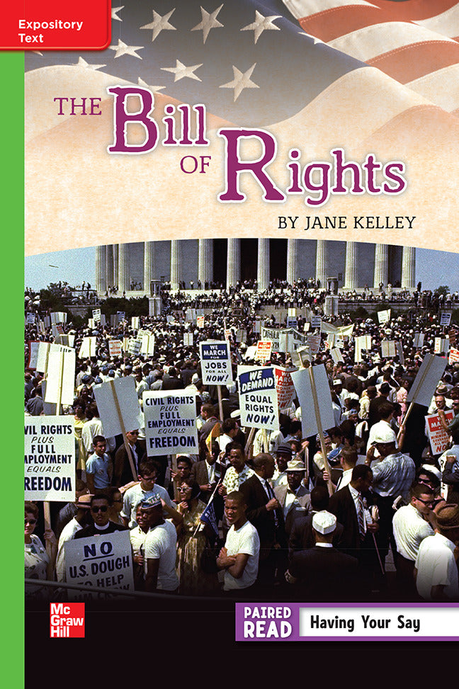 Reading Wonders Leveled Reader The Bill Of Rights Beyond Unit 2 Week 1 Grade 5