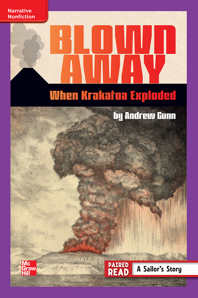 Reading Wonders Leveled Reader Blown Away When Krakatoa Exploded Ell Unit 6 Week 2 Grade 6