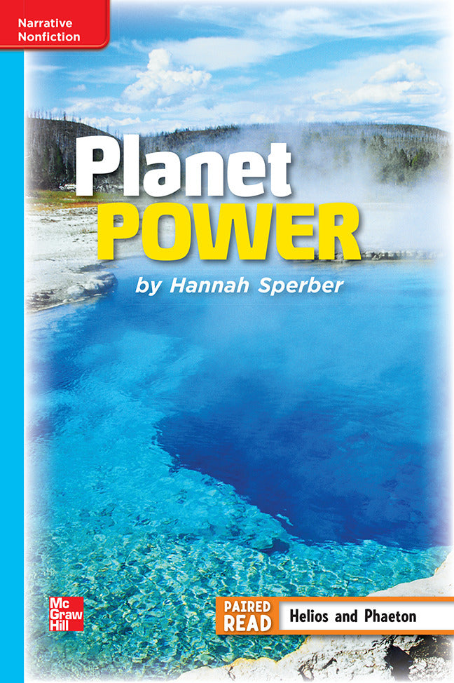 Reading Wonders Leveled Reader Planet Power On Level Unit 6 Week 3 Grade 4