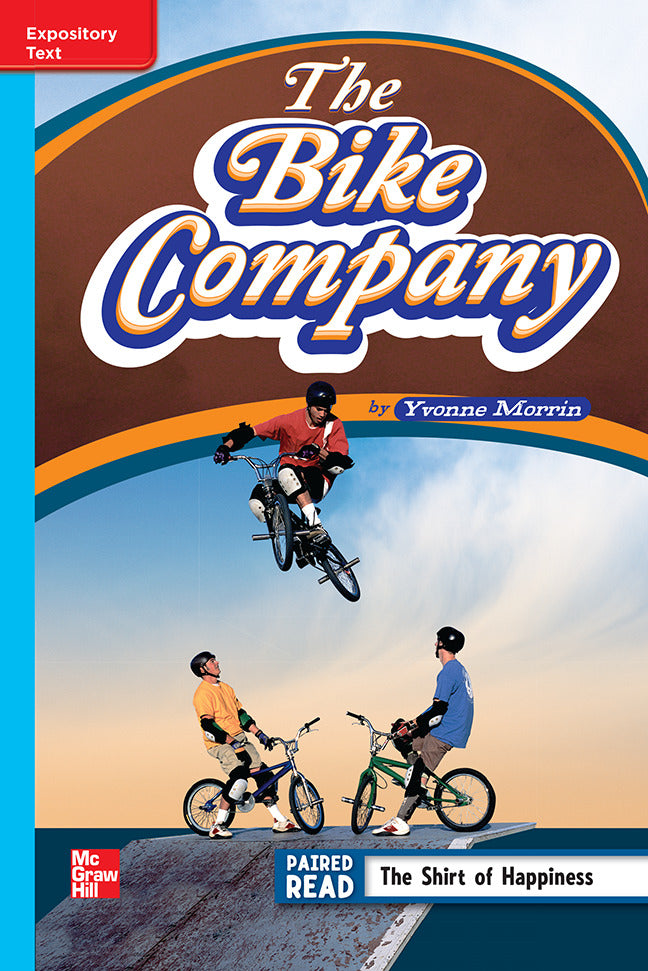 Reading Wonders Leveled Reader The Bike Company On Level Unit 6 Week 4 Grade 4