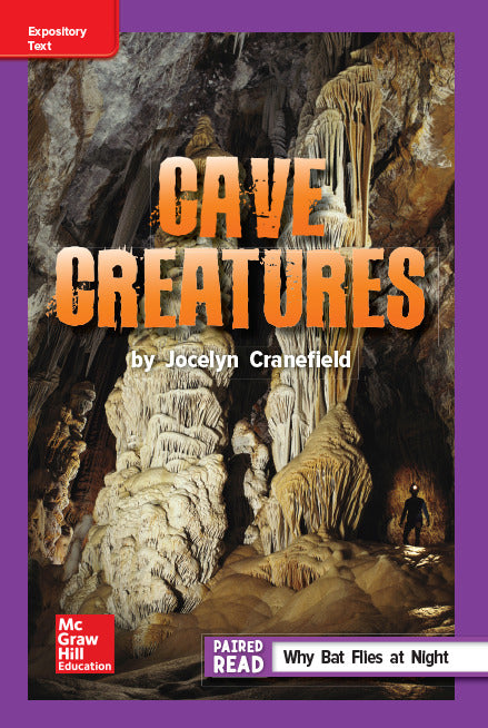 Reading Wonders Leveled Reader Cave Creatures Ell Unit 6 Week 3 Grade 5
