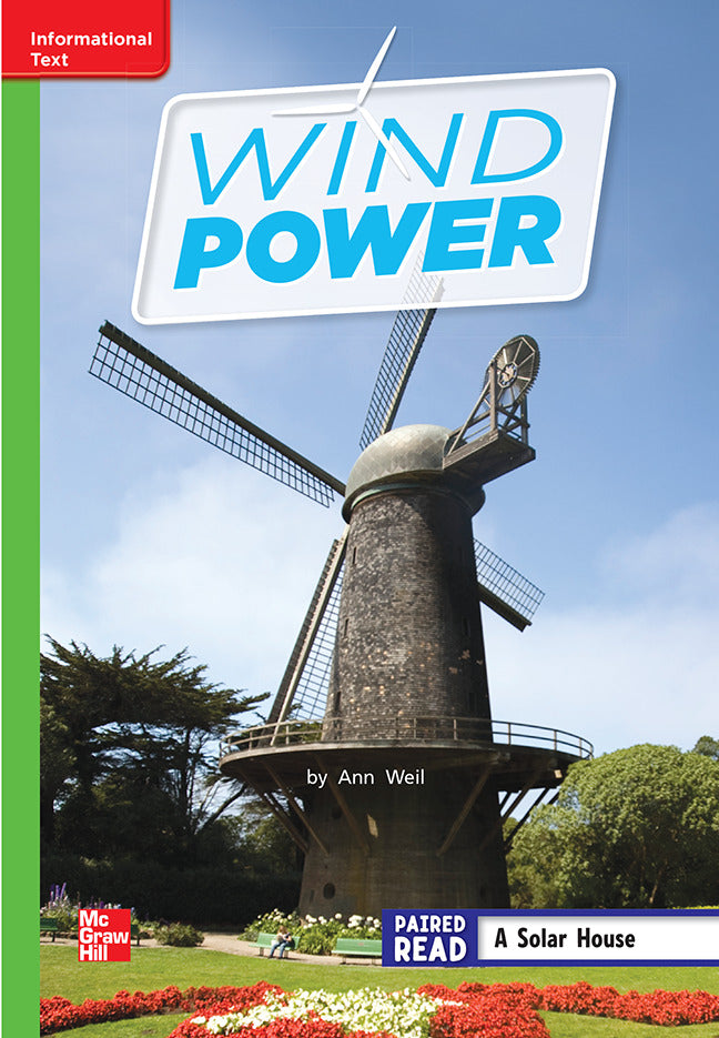 Reading Wonders Leveled Reader Wind Power Beyond Unit 6 Week 2 Grade 2