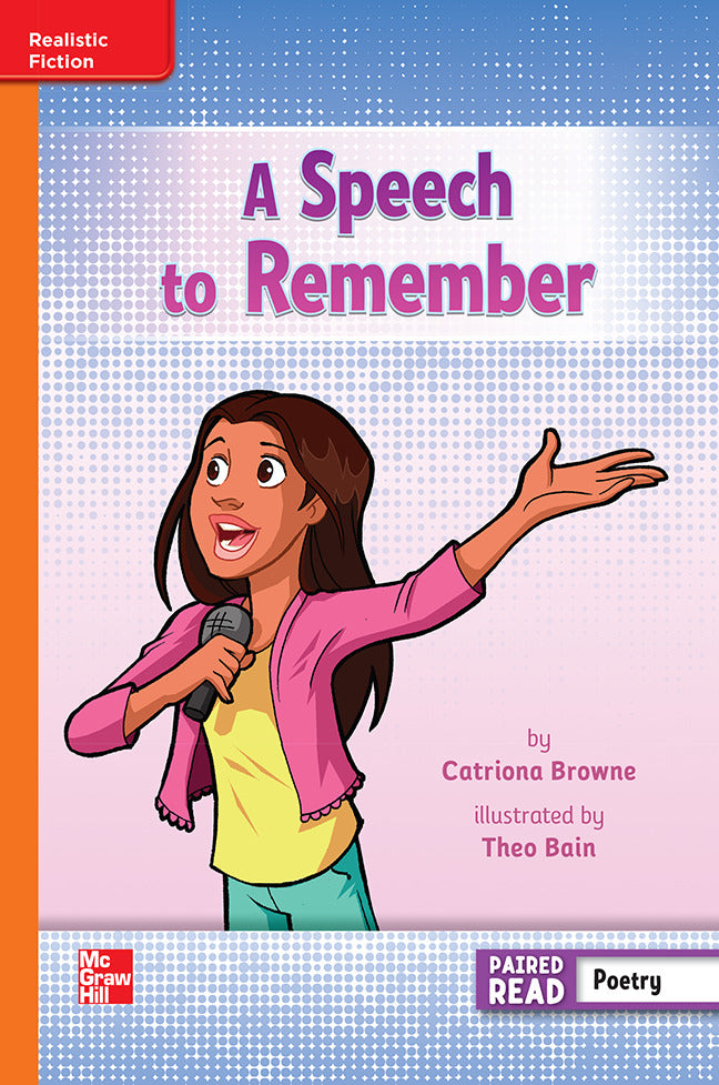 Reading Wonders Leveled A Speech To Remember Approaching Unit 4 Week 5 Grade 3