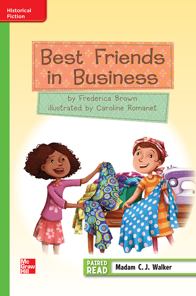 Reading Wonders Leveled Reader Best Friends In Business Beyond Unit 3 Week 2 Grade 3
