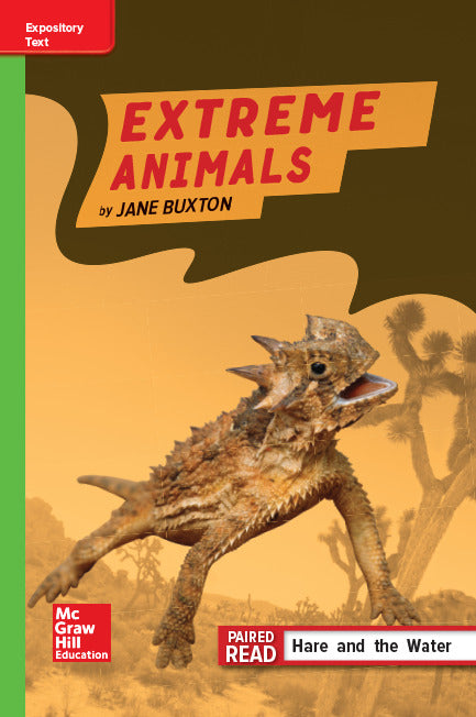Reading Wonders Leveled Reader Extreme Animals Beyond Unit 2 Week 4 Grade 4