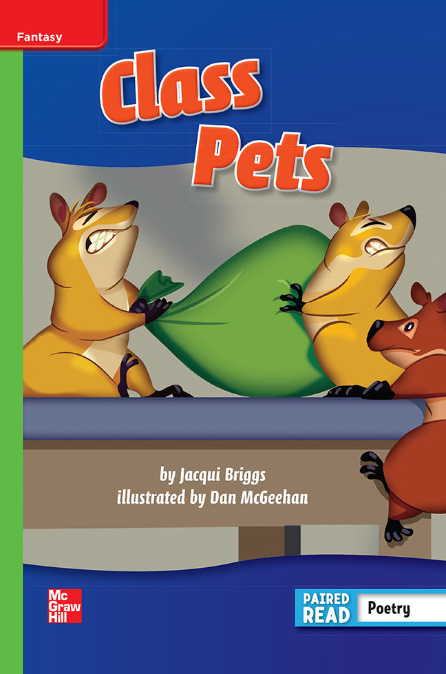 Reading Wonders Leveled Reader Class Pets Beyond Unit 1 Week 1 Grade 2