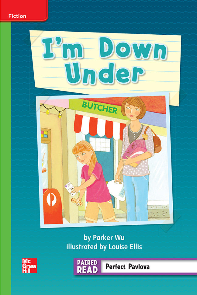 Reading Wonders Leveled Reader Im Down Under Beyond Unit 1 Week 2 Grade 2