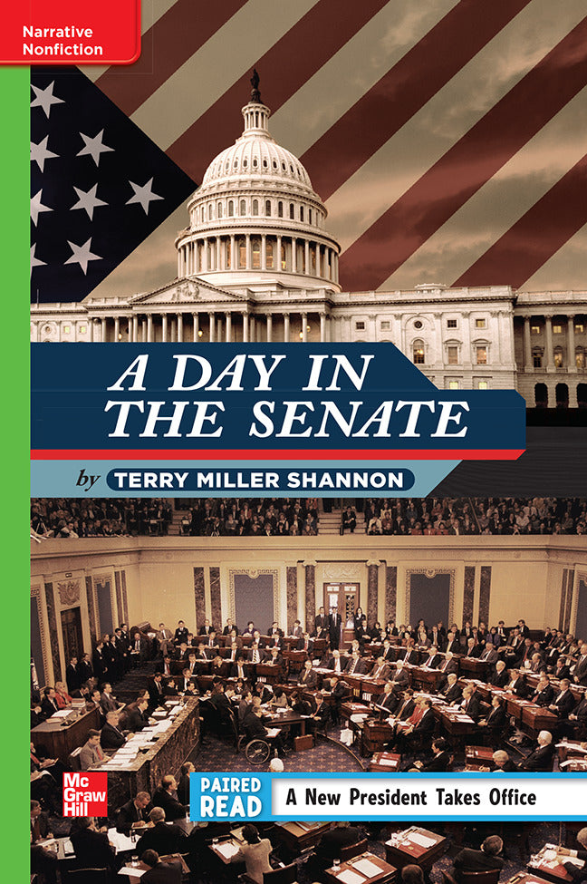 Reading Wonders Leveled Reader A Day In The Senate Beyond Unit 4 Week 1 Grade 4