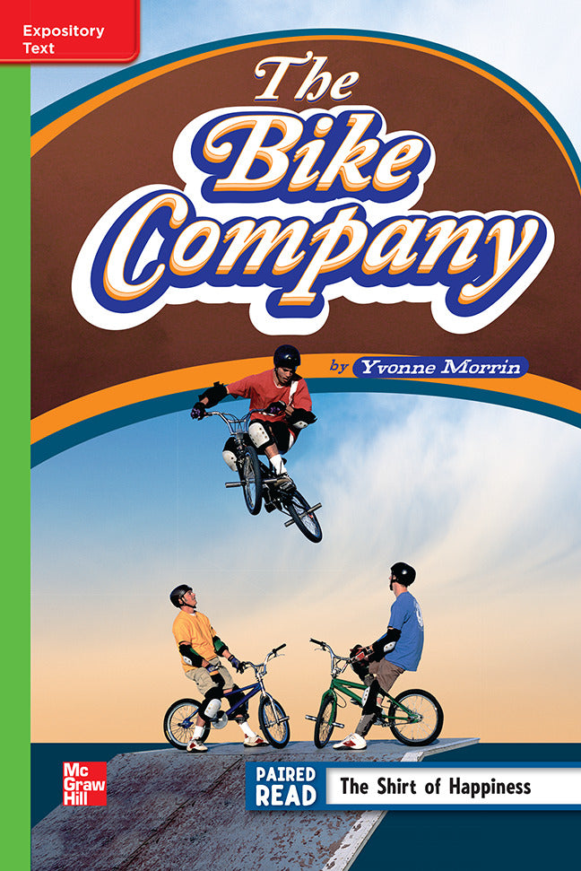 Reading Wonders Leveled Reader The Bike Company Beyond Unit 6 Week 4 Grade 4
