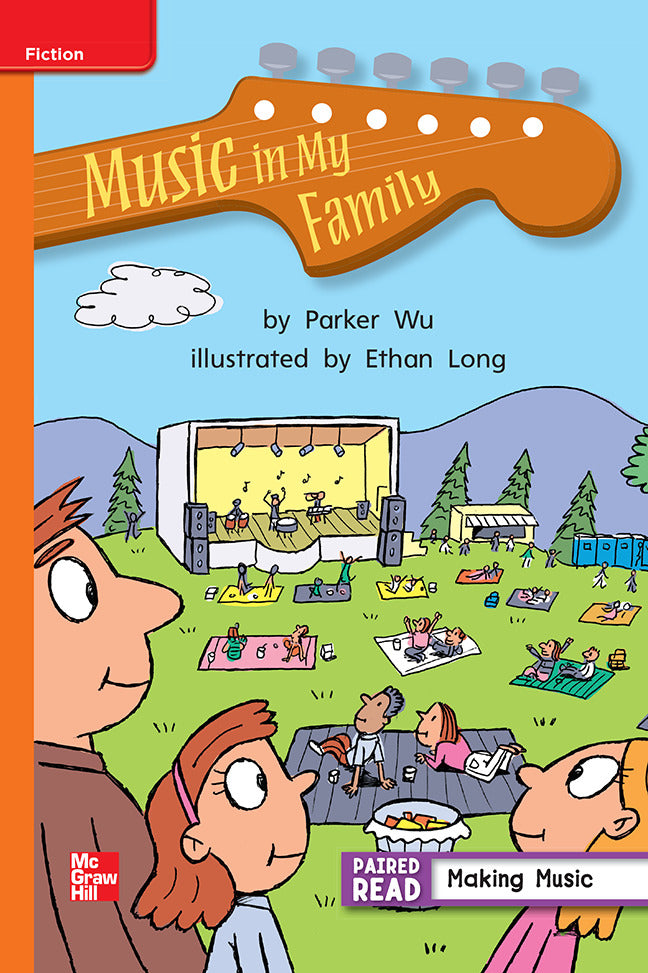 Reading Wonders Leveled Reader Music In My Family Approaching Unit 1 Week 2 Grade 2