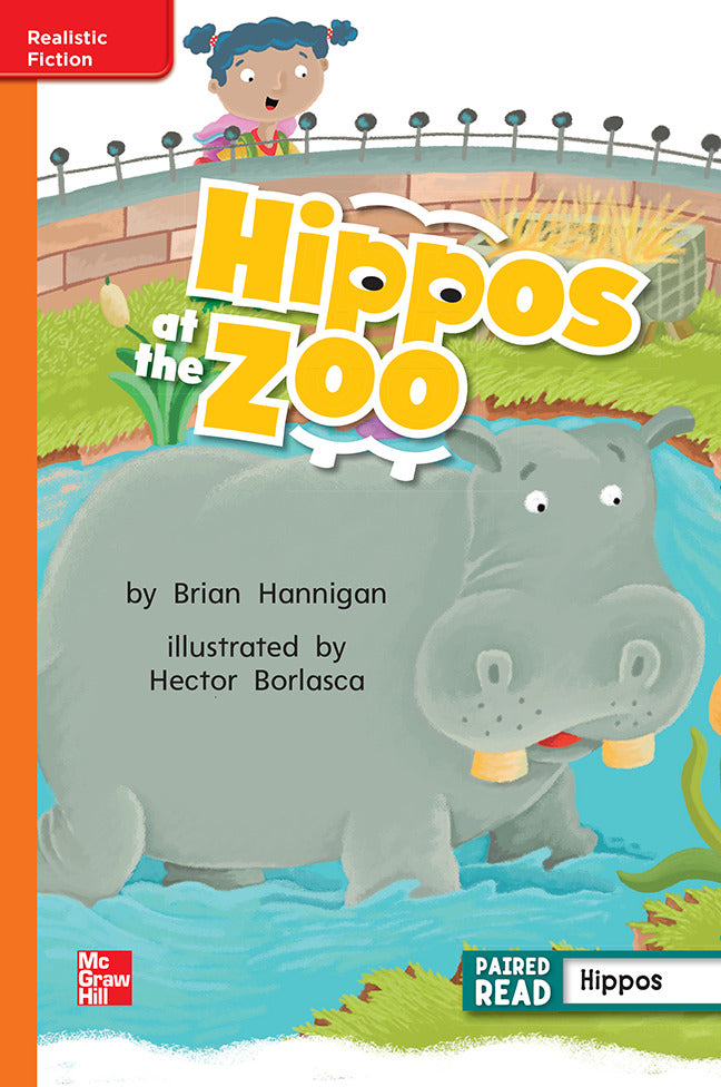 Reading Wonders Leveled Reader Hippos At The Zoo Approaching Unit 2 Week 1 Grade 2