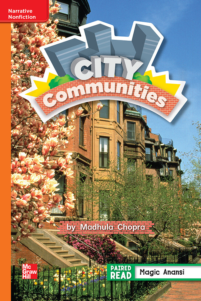 Reading Wonders Leveled Reader City Communities Approaching Unit 3 Week 3 Grade 2