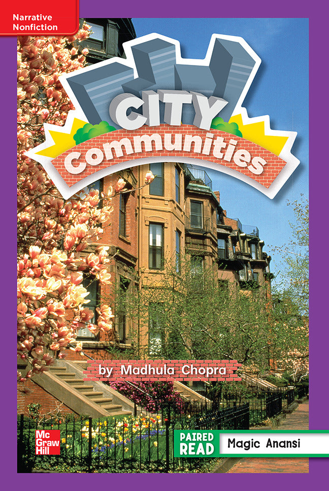 Reading Wonders Leveled Reader City Communities Ell Unit 3 Week 3 Grade 2