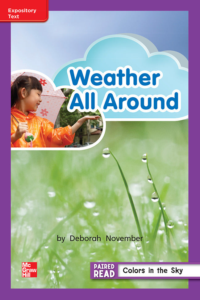 Reading Wonders Leveled Reader Weather All Around Ell Unit 3 Week 4 Grade 2