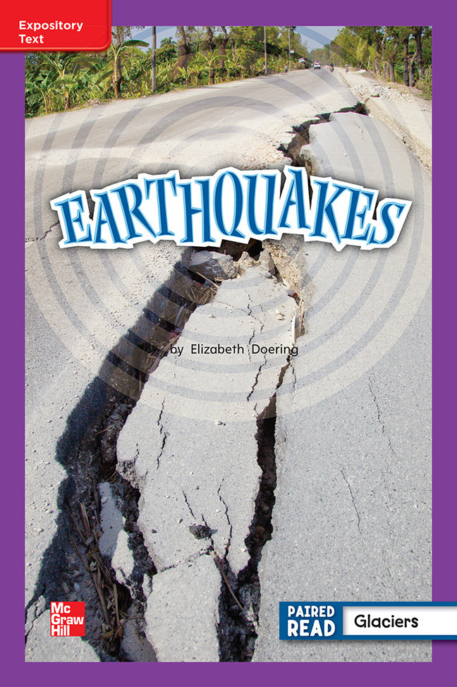 Reading Wonders Leveled Reader Earthquakes Ell Unit 4 Week 2 Grade 2