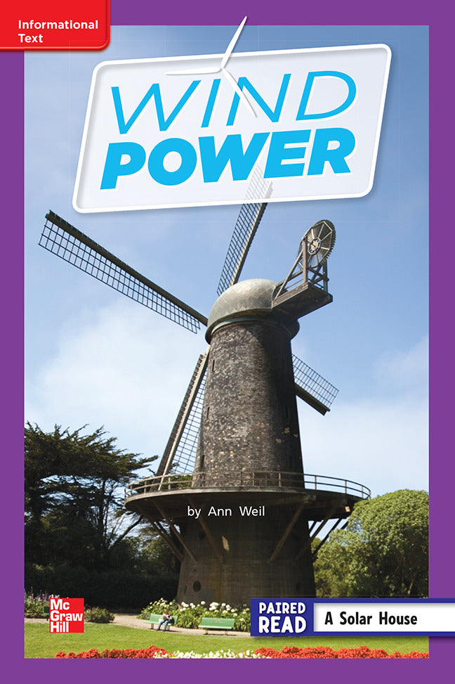 Reading Wonders Leveled Reader Wind Power Ell Unit 6 Week 2 Grade 2