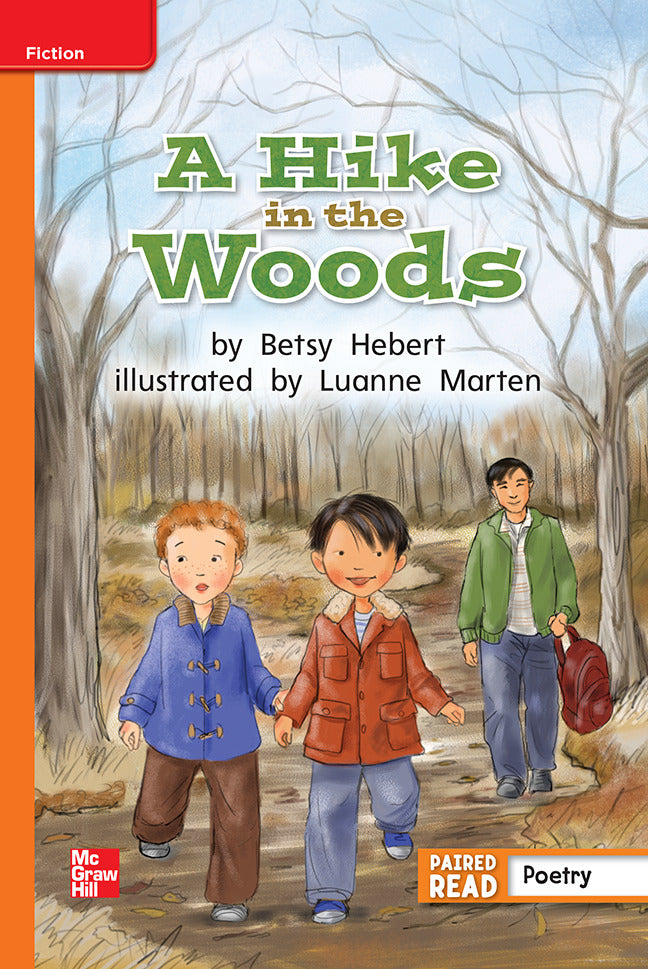 Reading Wonders Leveled Reader A Hike In The Woods Approaching Unit 4 Week 5 Grade 2