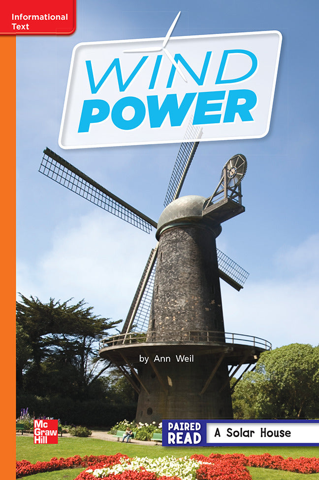 Reading Wonders Leveled Reader Wind Power Approaching Unit 6 Week 2 Grade 2